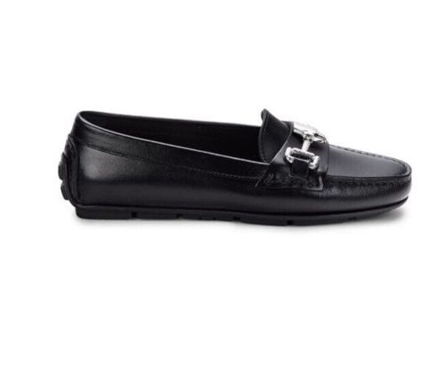 WOMEN CAVALLI CLASS BY ROBERTO CAVALLI Leather Driving Mocassins Leather Black