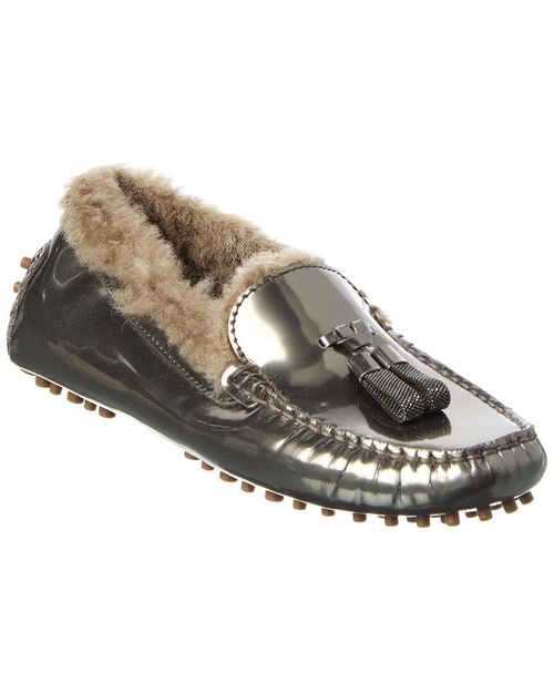 Brunello Cucinelli Leather Loafer Women's