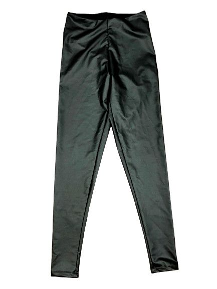 VICTORIA'S SECRET HIGH RISE STRETCH SKINNY FAUX LEATHER LEGGINGS PANTS SIZE 2/XS