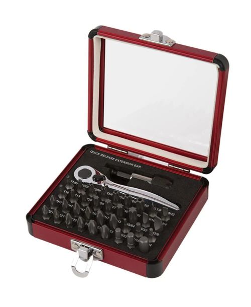 Sunex 38 Piece Mini Ratchet And Bit Set