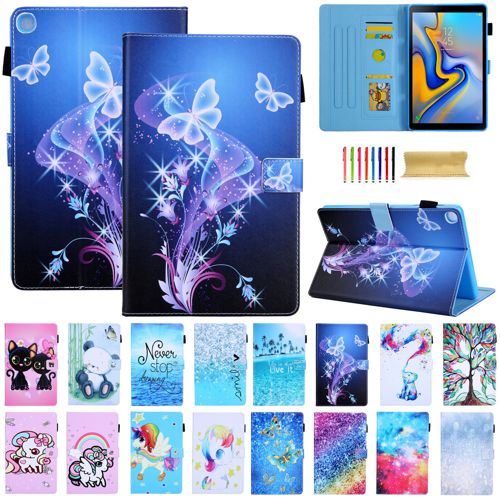 Magnetic Leather Wallet Case Cover For Samsung Galaxy Tab A7 Lite 8.7" T220 T225