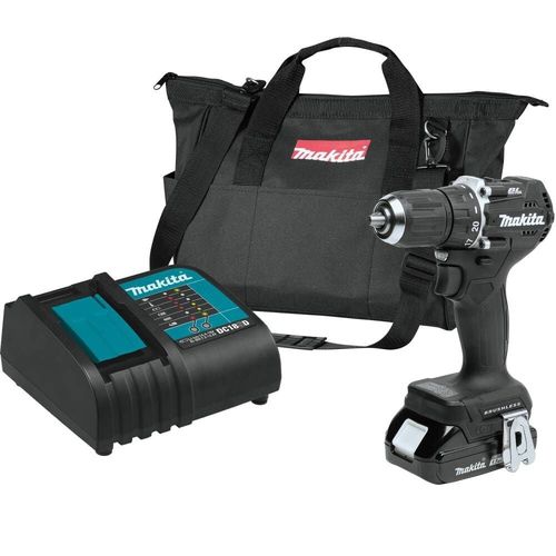 Makita 18V Lxt Driver Drill 1/2In Lithium Ion Sub Compact Kit