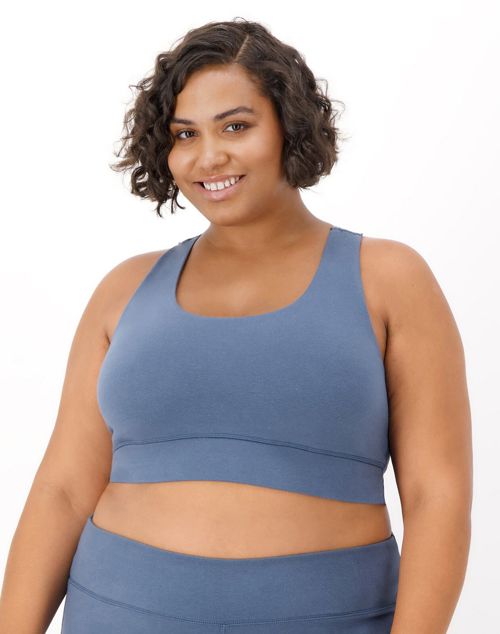 Hanes Originals Women's Longline Bralette (Plus Size)