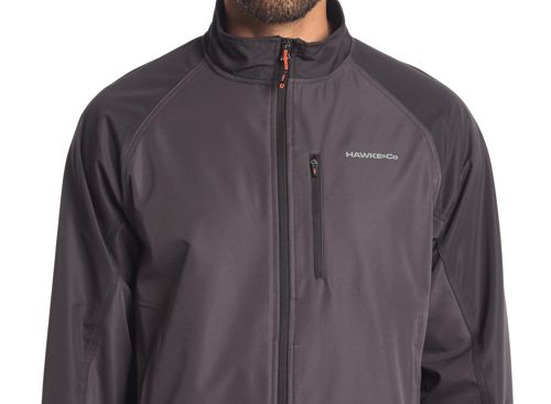 Hawke & Co Performance Full-Zipped Jacket Gray Size Medium $150