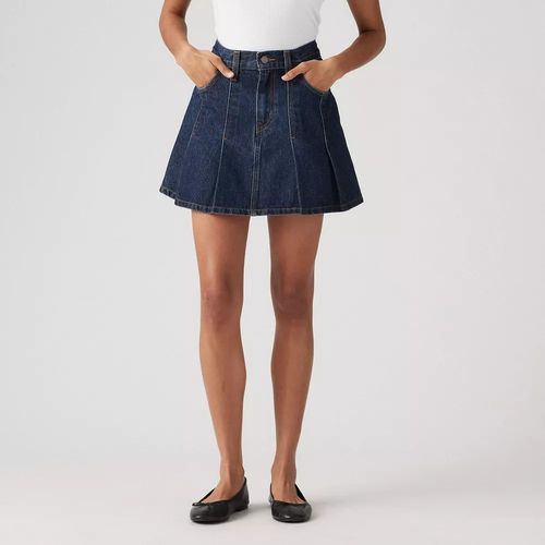 Levi Women Pleated Mini Skirt
