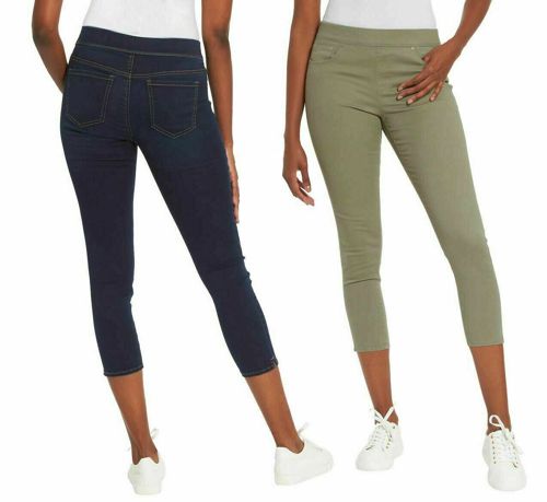 Gloria Vanderbilt Ladies' Pull On Crop Mid-Rise Crop length Pant