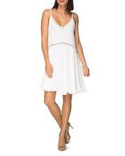 $195 Collection By Bobeau Women'S White Betty Sleeveless A-Line Dress Size Xs