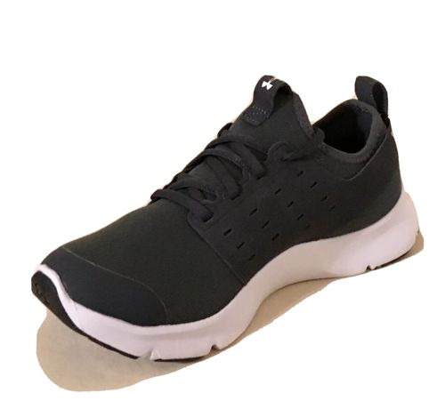 Women UA Under Armour Drift RN Mineral Running Shoes Black/Stealth Gray 1288065