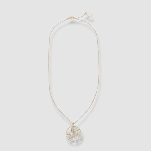 $151 Mignonne Gavigan Women's 14k White Gold Plated Joni Chain Necklace