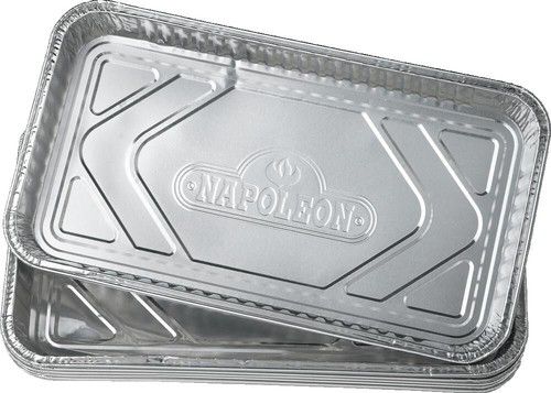 Napoleon Large Grease Drip Trays (14In X 8In) - Pack Of 5