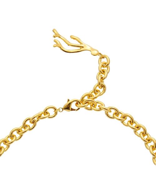 Oscar De La Renta Coral & Drops Necklace Women's