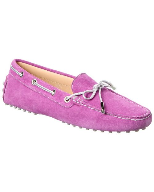 Tod’S Suede Loafer Women's Purple 39