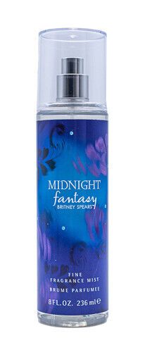 Midnight Fantasy By Britney Spears 8 oz Body Mist for Women Brand New
