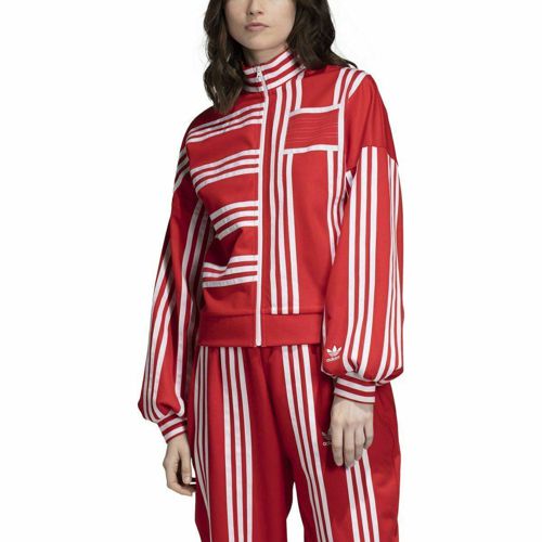 [EH6041] Womens Adidas Originals x Ji Won Choi Striped Active Jacket