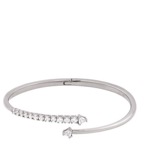 Swarovski Sublima Ruthenium Plated Bangle