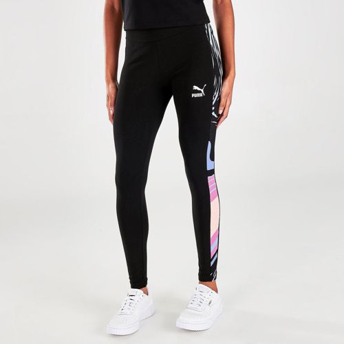 [533363-01] Womens Puma Marbled T7 Leggings