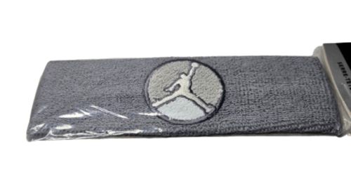 Vintage Jordan Jumpman Gray French Terry Workout Unisex Adult Headband One Size