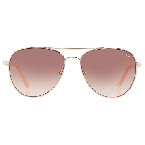 GUESS Rosegold Sunglasses (GF6143-28F-59)