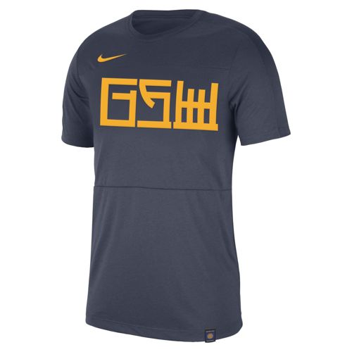 [AH1208-471] Mens Nike NBA Golden State Warriors Chinese Heritage T-Shirt