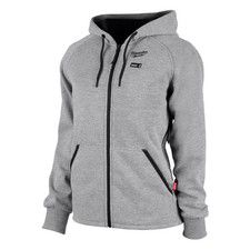 Milwaukee M12 Womens Heated Hoodie Kit Gray Small