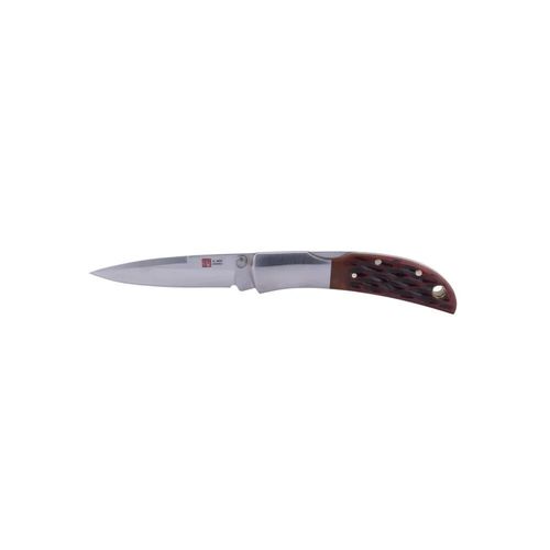 Al Mar Knives Honey Jigged Bone 2.5In Folding Knife, Brown