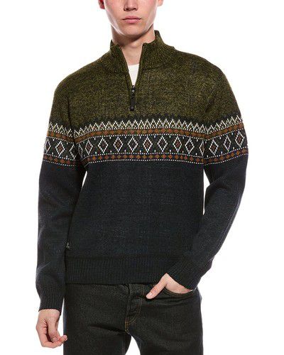 Point Zero Semi Fit 1/4-Zip Mock Neck Sweater Men's