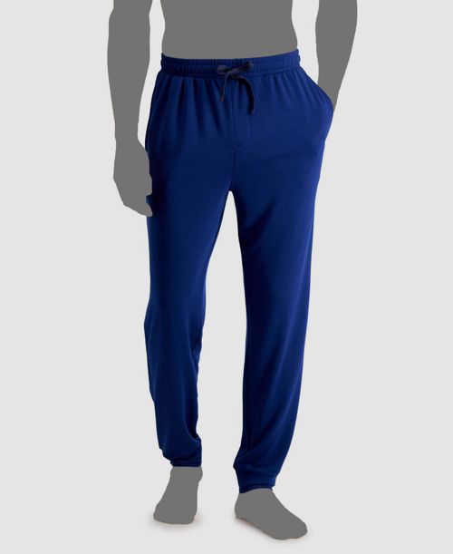 $40 Club Room Men's Blue Sleepwear Casual Stretch Pajama Lounge Pants Size L