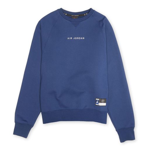 [DA2989-414] MENS AIR JORDAN X FRAGMENT CREWNECK