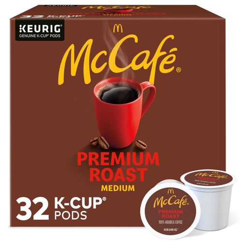 McCafe, Premium Roast Coffee, Keurig Single Serve K-Cup Pods, 32 Count