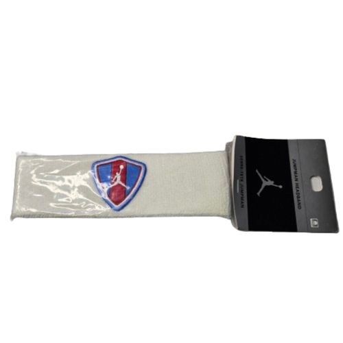 Vintage Jordan Jumpman White Workout Sweatband Stretch Unisex Headband One Size