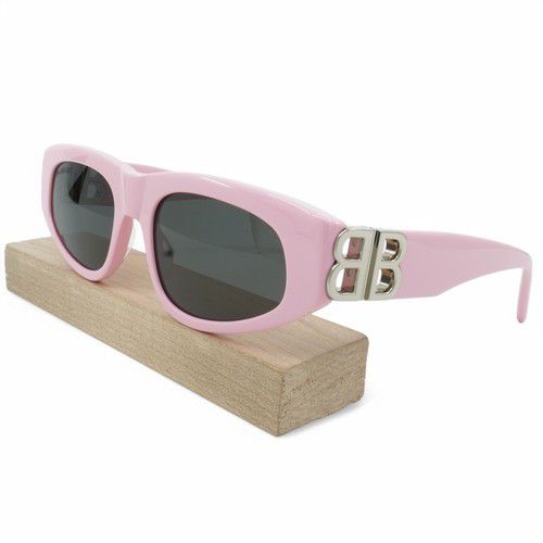 [BB0095S-013] Womens Balenciaga Cat Eye Sunglasses - Pink