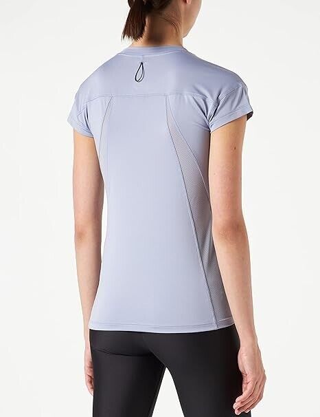 Nike Women's Short Sleeve Running Reflective Swoosh Top Size L