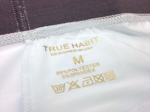 $95 True Habit Men Microfiber Spandex Underwear Blue Boxer Brief Trunk Medium