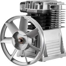 Uimoso Industrial 3HP 375L Twin Cylinder Air Compressor Head Pump 11CFM 116PSI
