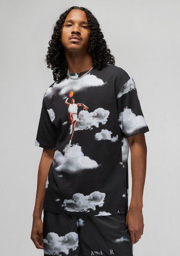 [DM1436-010] MENS AIR JORDAN ESSENTIALS STATEMENT T-SHIRT 'BLACK'