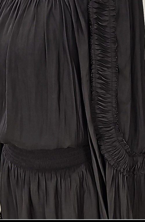 RAMY BROOK Silvy Mini Dress Black MSRP $465 Size Large