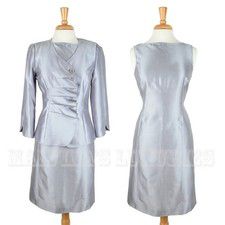 ARMANI COLLEZIONI BY GIORGIO ARMANI SHUNTUNG SUIT DRESS JACKET sz IT 44 US 8