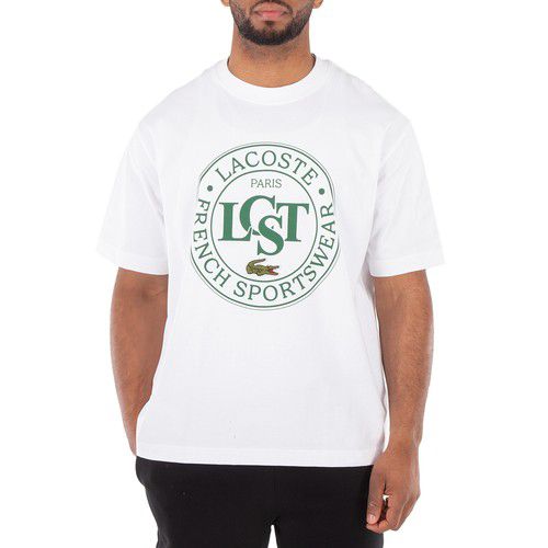 Lacoste Logo Print Crew Neck T-Shirt, Brand Size 5 (Large)