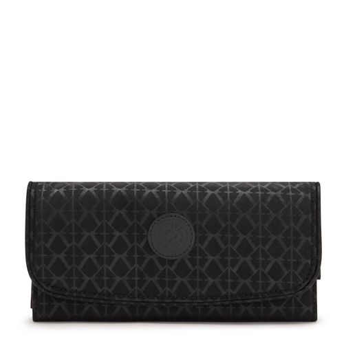 Kipling Women's Money Land Printed Organizer RFID Blocking Snap Wallet