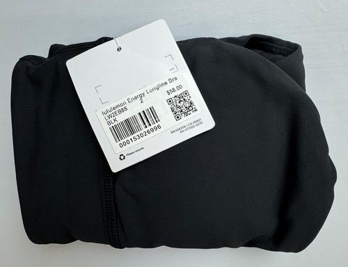 NEW lululemon Energy Longline Bra Medium Support, B–D Cups. Choose Your Size NWT