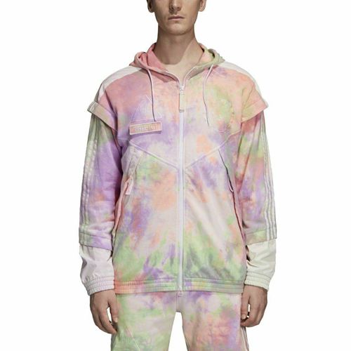 [CW9413] Mens Adidas Hu Holi Full Zip Hoodie - Multicolor