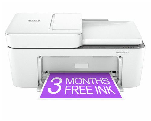 HP DeskJet 4255e All-in-One Printer with 3 Months of Instant Ink for free with
