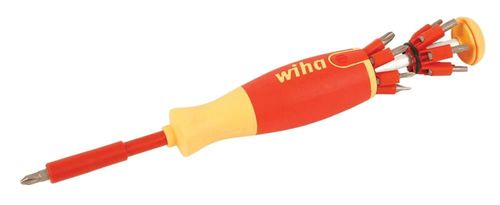 Wiha Insulated Pop-Up 1/4 Inch Insert Bit Set 14 Piece