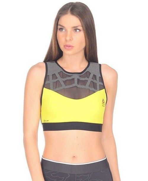 [S95183] Womens Reebok Crossfit Cordura x Kevlar Mesh Sports Bra