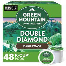 Green Mountain Coffee Double Diamond, Keurig K-Cup Pod, Dark Roast, 48 Count