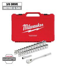 Milwaukee 29Pc Ratchet And Socket Tool Set