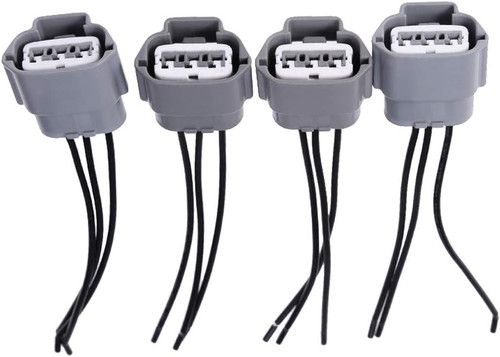 4PCS Ignition Coil Wiring Harness Connectors Fit for Nissan Altima Sentra Infini