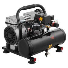 Uimoso 1 Gallon Air Compressor Compact Portable Oil Free Compressor 1HP 90PSI