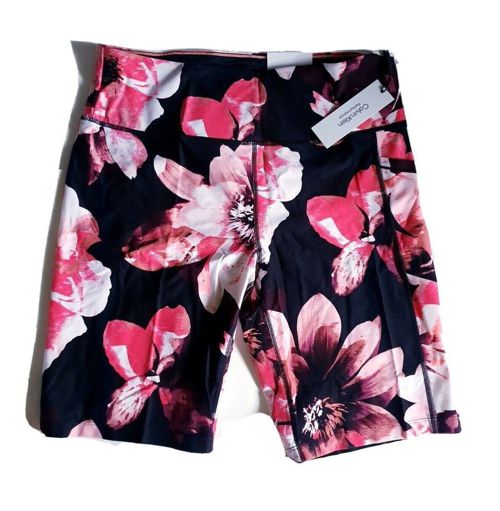 Calvin Klein Performance Women's Bike Shorts Interior Runner Pockets XS