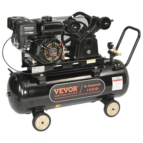 VEVOR 21 Gallon Gas Powered Air Compressor 7HP 9CFM@115PSI 115PSI Max Pressure